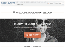Tablet Screenshot of graphixtees.com